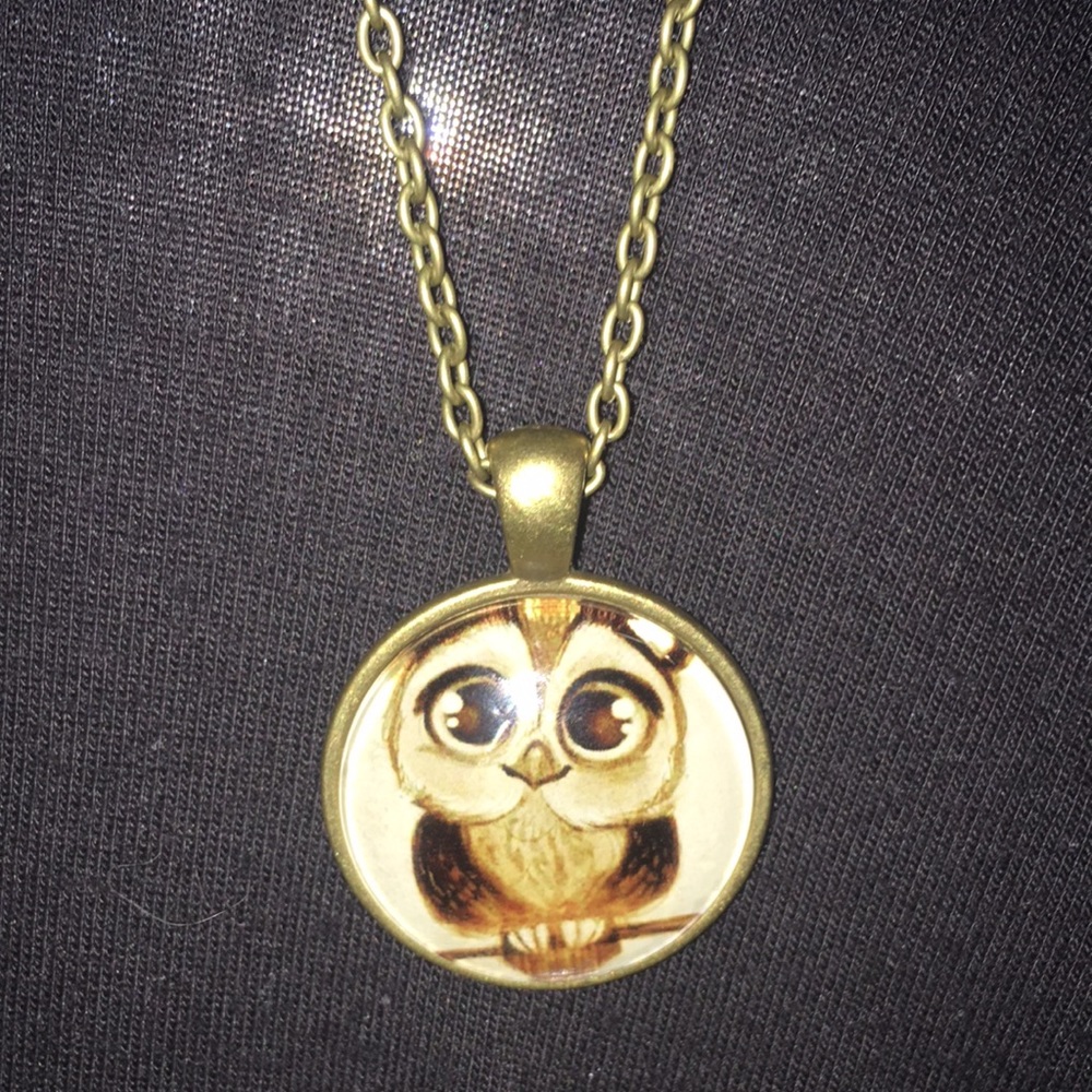 Owl necklace